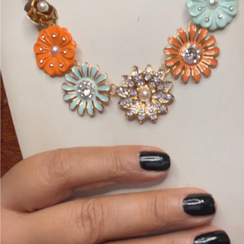 Floral Multicolor Fantasy Necklace